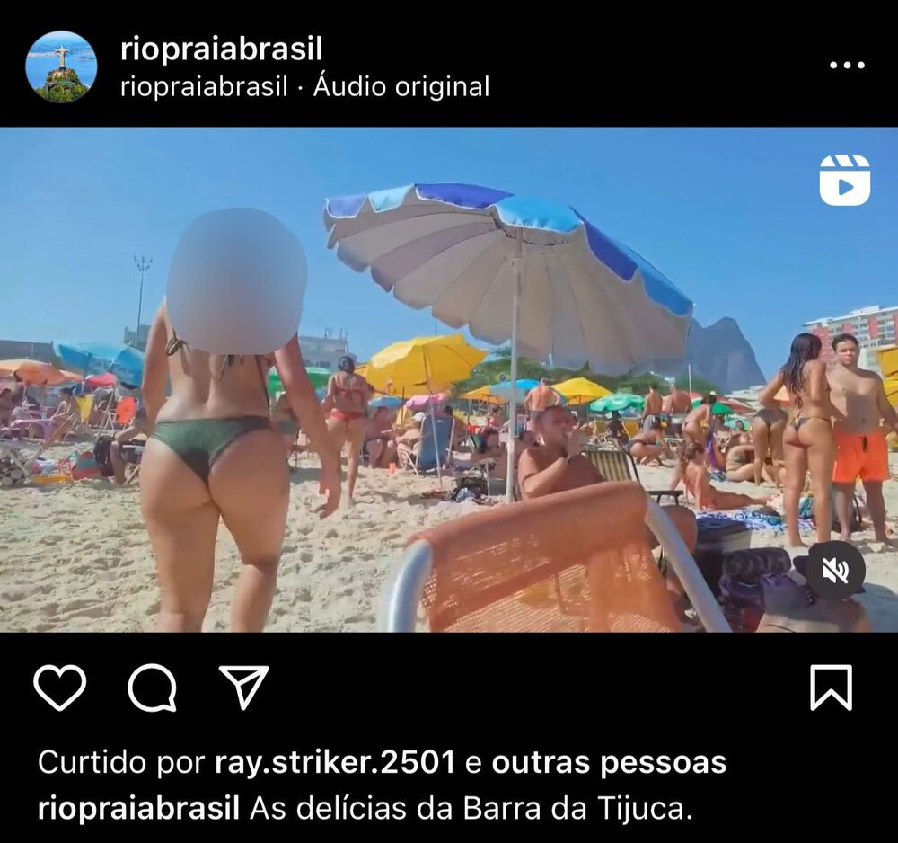 Homem que expõe mulheres de biquínis em praias do Rio é denunciado