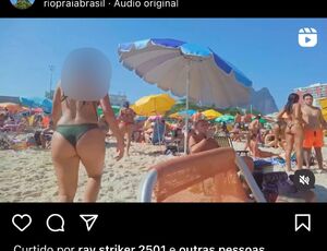 Homem que expõe mulheres de biquínis em praias do Rio é denunciado