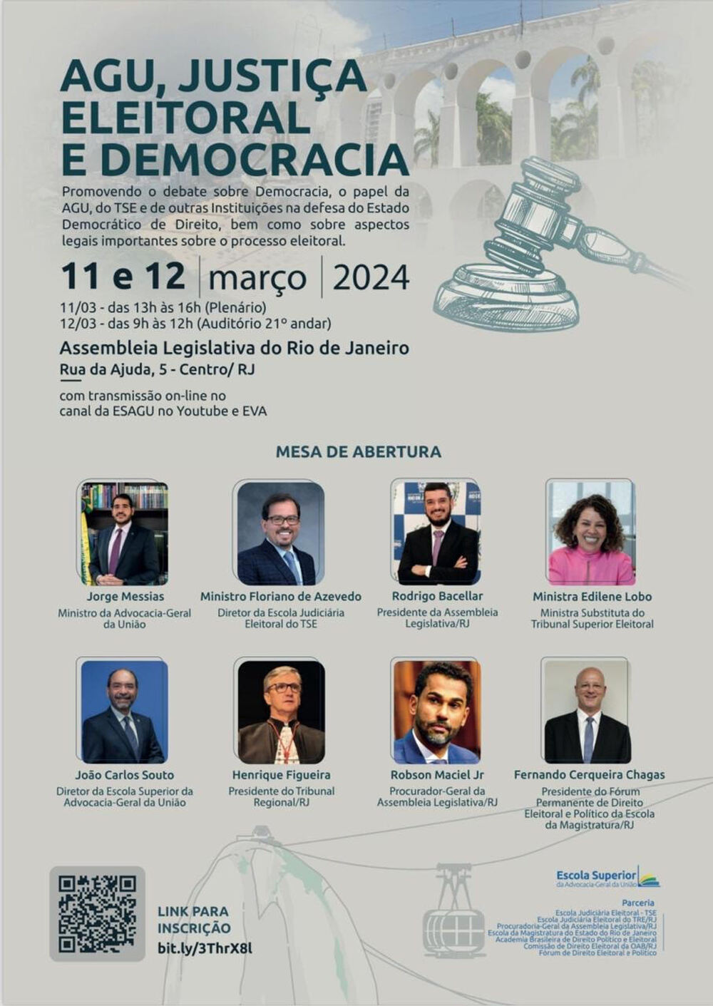 Alerj debaterá aspectos legais do processo eleitoral
