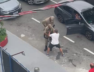 Vídeo: briga entre motorista e guarda municipal termina na delegacia da Ilha
