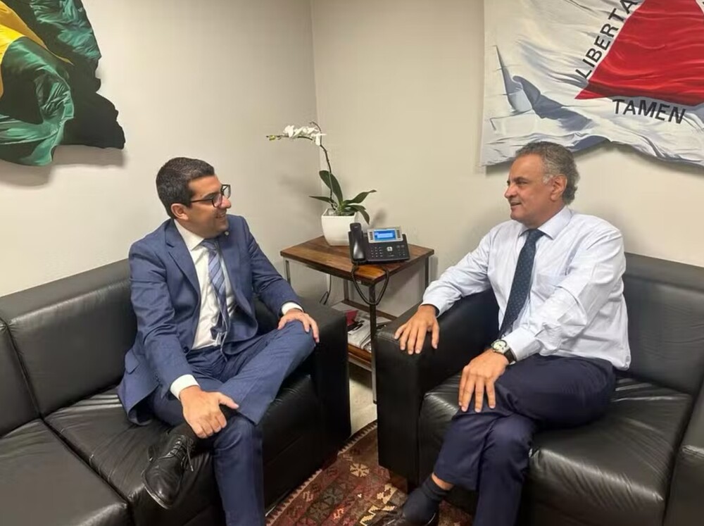 Aecio Neves e Marcelo Queiroz discutem aliança no Rio, e o Pré-candidato pode ganhar uma Federação na Vice (PSDB-Cidadania)