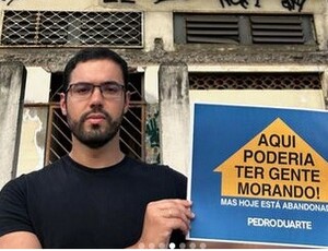 Vereador do Rio faz campanha para transformação em moradia de imóveis públicos abandonados 