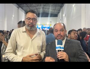 Entrevista com Deputado Márcio Canella na filiação do Vereador Celso do Alba no União Brasil