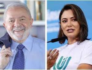Lula venceria Michelle Bolsonaro nos dois turnos em disputa pela Presidência, segundo pesquisa 