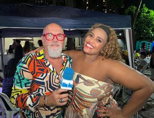 Sandra Portela encanta no aniversário de Alexandre Pichetto ao Som do Samba da Portela