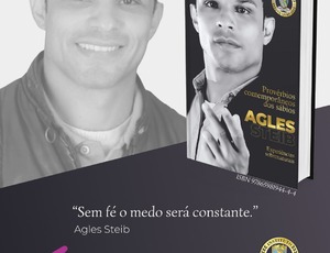 O ator Agles Steib, artista renomado no meio artístico lança livro, no Brasil