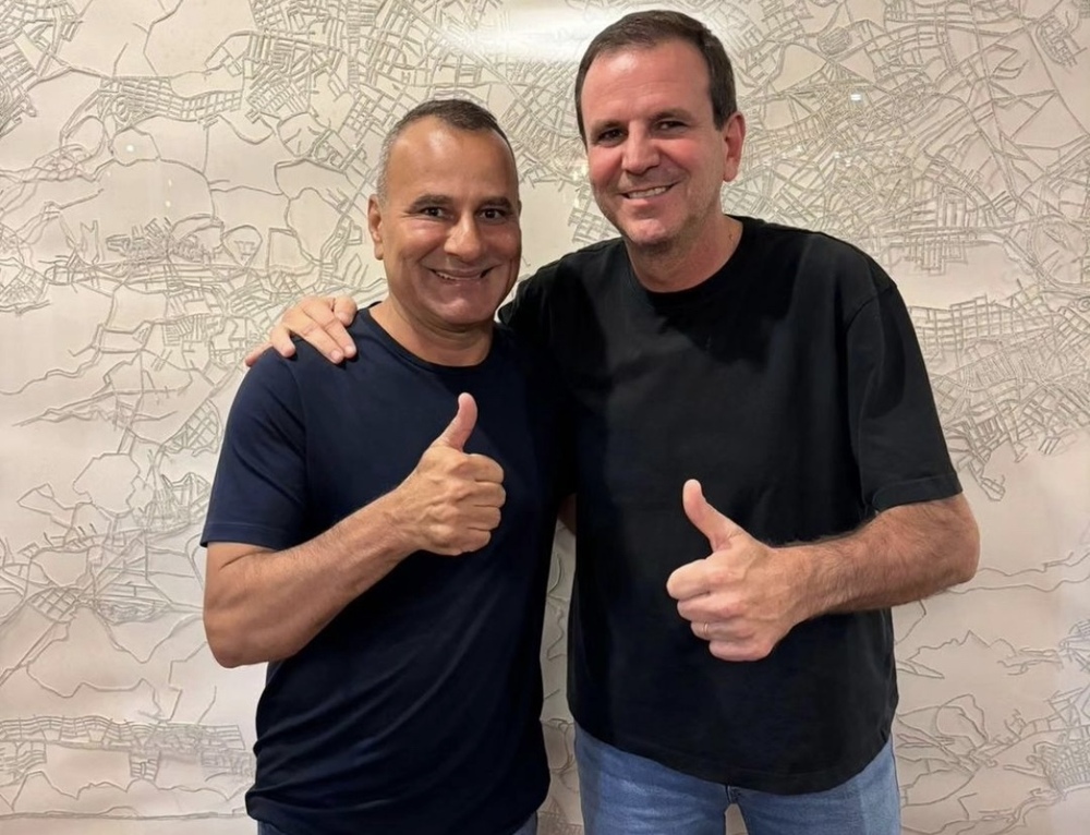 WAGUINHO e EDUARDO PAES selam apoio mútuo em meio a críticas