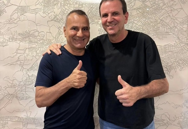 WAGUINHO e EDUARDO PAES selam apoio mútuo em meio a críticas