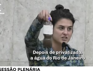 ASSISTA: Vereadora paulista mostra e compara água da SABESP, com a da Águas do Rio antes de votar contra a Privatização da SABESP