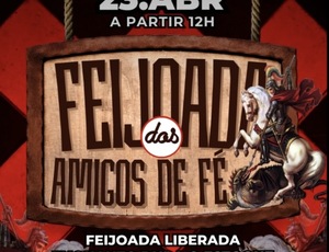 Celebração de São Jorge: Feijoada dos Amigos de Fé, promete reunir fiéis em Nilópolis