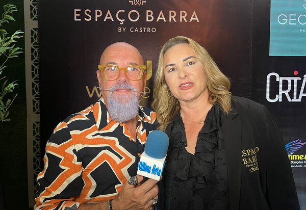 Cláudia Castro convida o público para conhecer o Espaço Barra