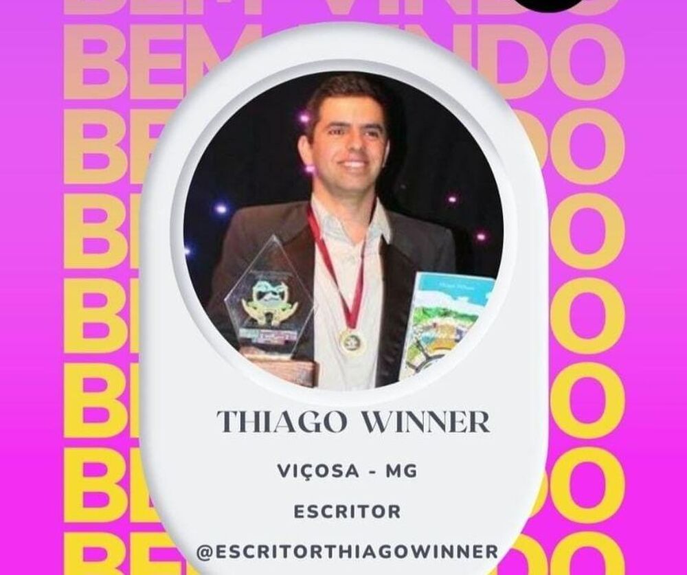 Autor Thiago Winner é um dos participantes do New Face Reality Show Brasil 2024.