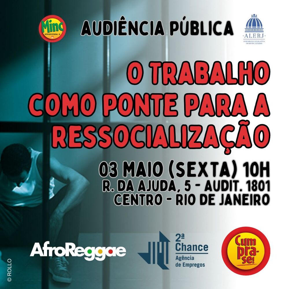  ALERJ abre suas portas para um debate crucial sobre o futuro da justiça penal no Brasil, em parceria com o AfroReggae