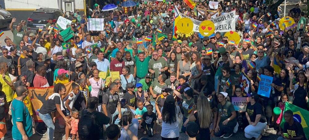Marcha Aviva Jesus reúne mais de 2000 pessoas em Nova Iguaçu no Dia do Trabalho