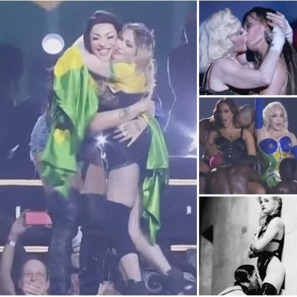 Bolsonaristas fazem a festa na área Vip do Show da Madonna
