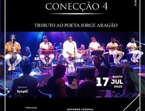 CONECÇÃO 4 no meio do povo: Em um tributo ao poeta Jorge Aragão comemorando 25 anos de história 