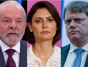 A nova pesquisa do PL com Lula, Michelle e Tarcísio na disputa pela Presidência