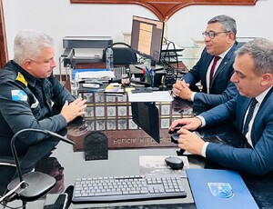 Deputado Anderson Moraes e Sargento Leandro Sirqueira apoiam prioridades do Novo Secretário de Polícia Militar do RJ