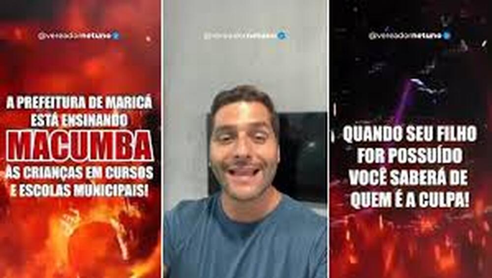 Ministério Público do Rio pede retirada Urgente de Vídeo de vereador Ricardinho Netuno