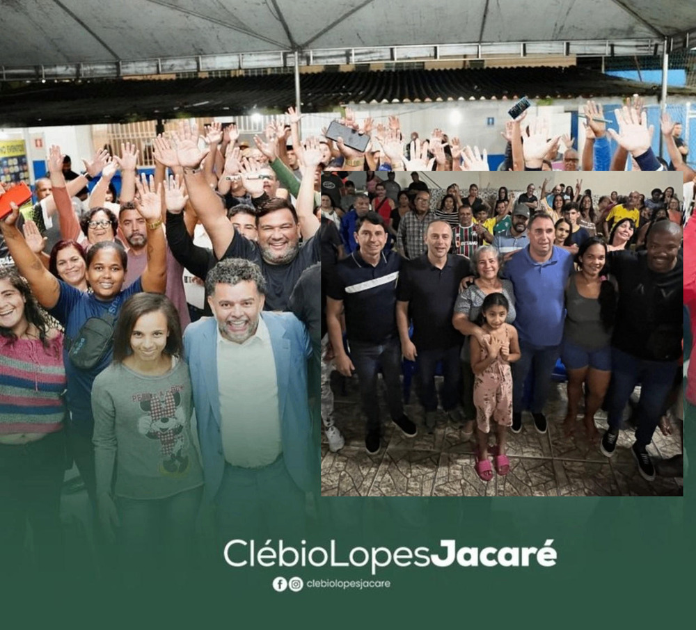 UM PARTIDO, DUAS PRÉ-CAMPANHAS: De um lado Deputado Federal Juninho do Pneu, de outro Clébio Jacaré, onde está o União?