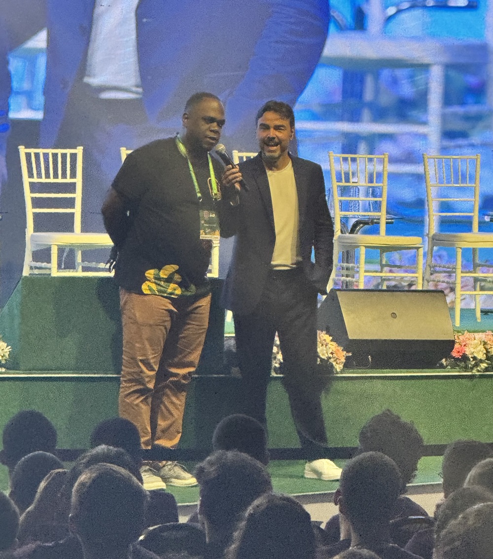 Robson rouba a cena do Presidente na premiação da Olimpíada de Matemática no Rio de Janeiro