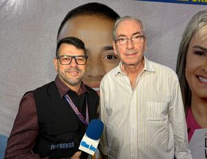 Eduardo Cunha apoia a pré-candidatura de Matheus do Waguinho em evento em Belford Roxo