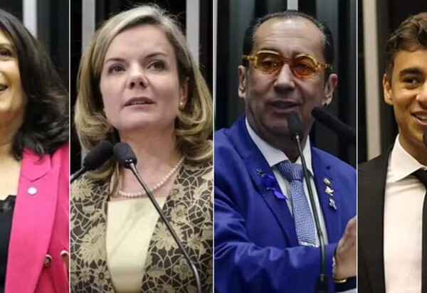 PT lidera a lista com 21 nomes dos 100 parlamentares mais influentes do Brasil, 13 são do Rio de Janeiro, veja os nomes
