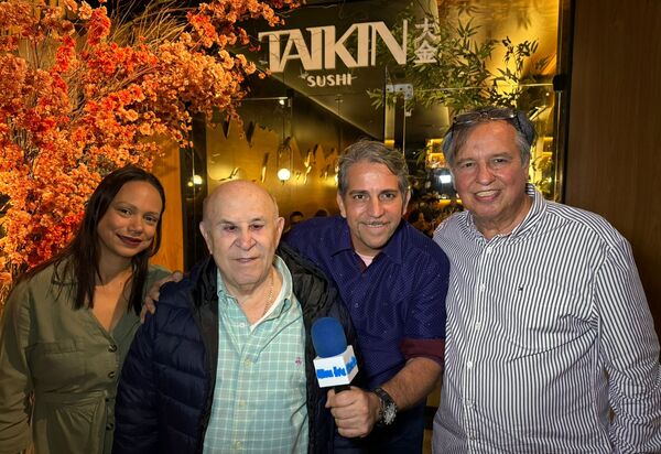 Taikin: Ney Suassuna e Donato Veloso elogiam novo restaurante japonês na Barra da Tijuca