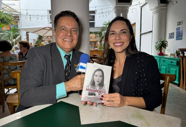 Elienai Pereira, lança livro 'A Vida Pede Movimento' em evento Conexão Brasil-Angola