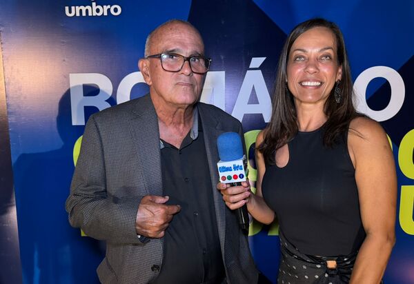 Lebeo Ribeiro Prestigia o Lançamento do Programa, De Cara, com o Cara com Romário.