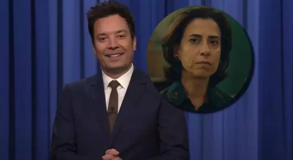 Jimmy Fallon faz piada com indicação de ‘Ainda Estou Aqui’ a Melhor Filme no Oscar
