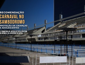 MPRJ encaminha Recomendação com medidas para proteção de crianças e adolescentes durante o Carnaval no Sambódromo
