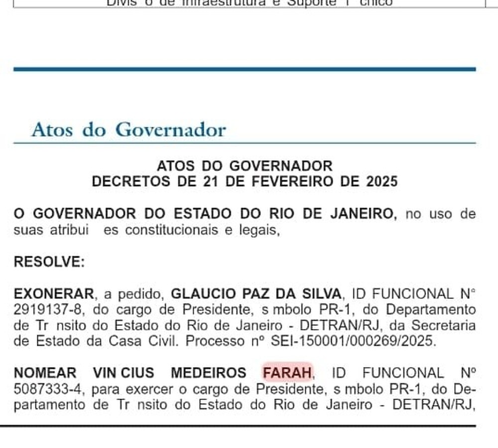  Reviravolta no Detran: Ex-Secretário e Ex-Presidente Vinícius Farah assume em Meio a Polêmicas!