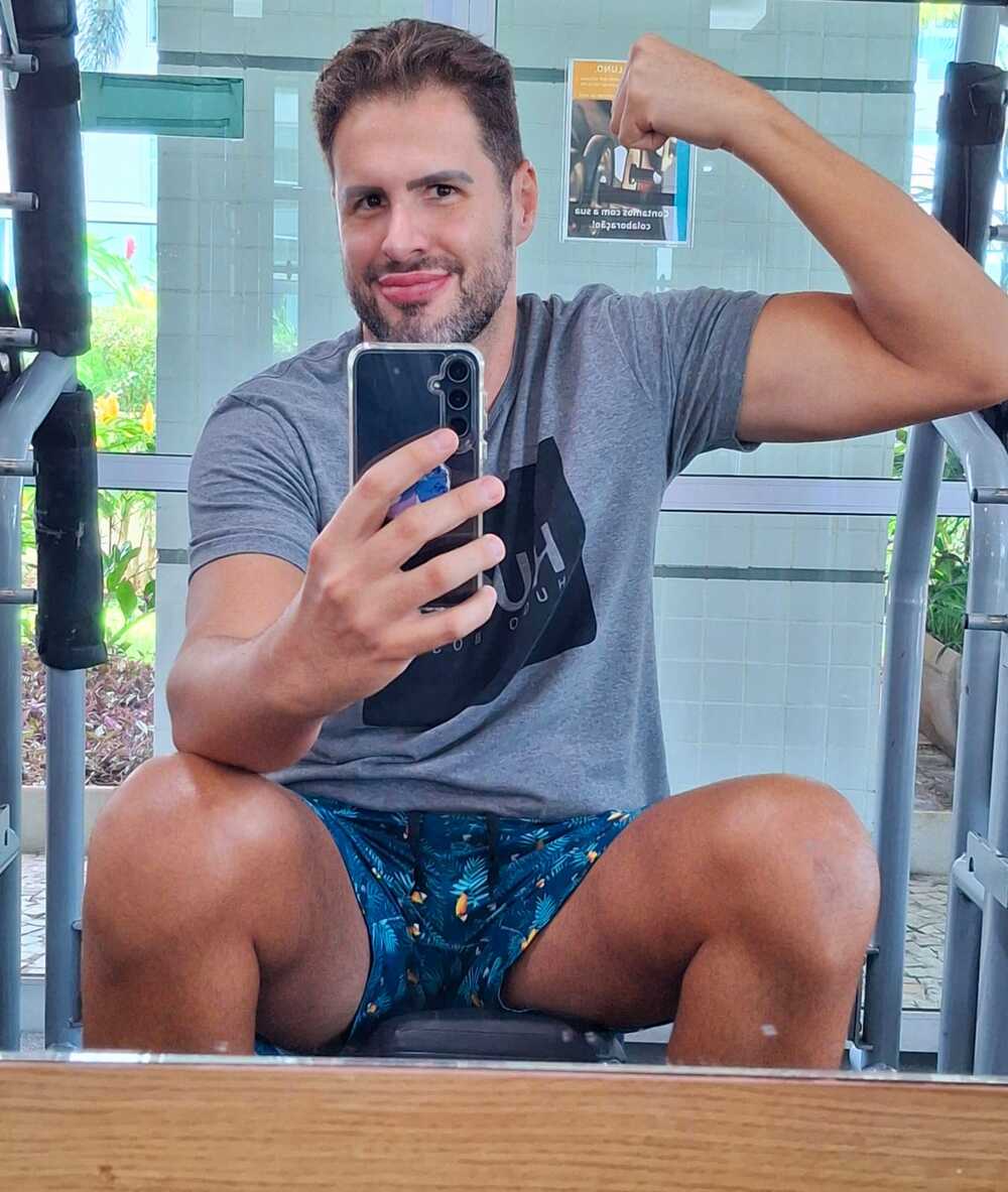 Bernardo Langlott incentiva seguidores a sair do sedentarismo: 
