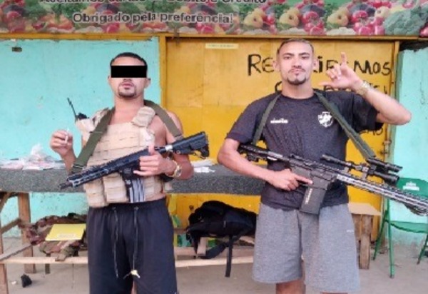 Tony Kross, gerente do tráfico da Comunidade do Guacha, em Belford Roxo, na Baixada Fluminense, foi preso neste domingo