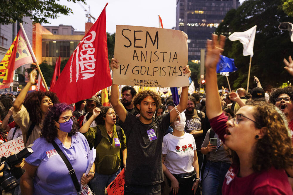 Domingo terá atos contra a anistia em sete capitais