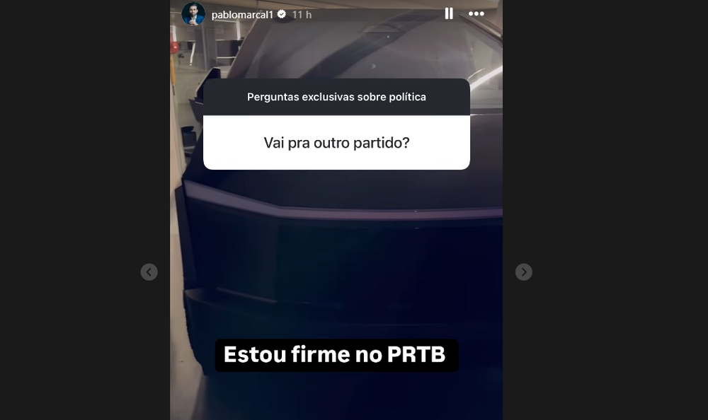 Pablo Marçal reafirma filiação ao PRTB e anuncia candidatura à presidência em 2026