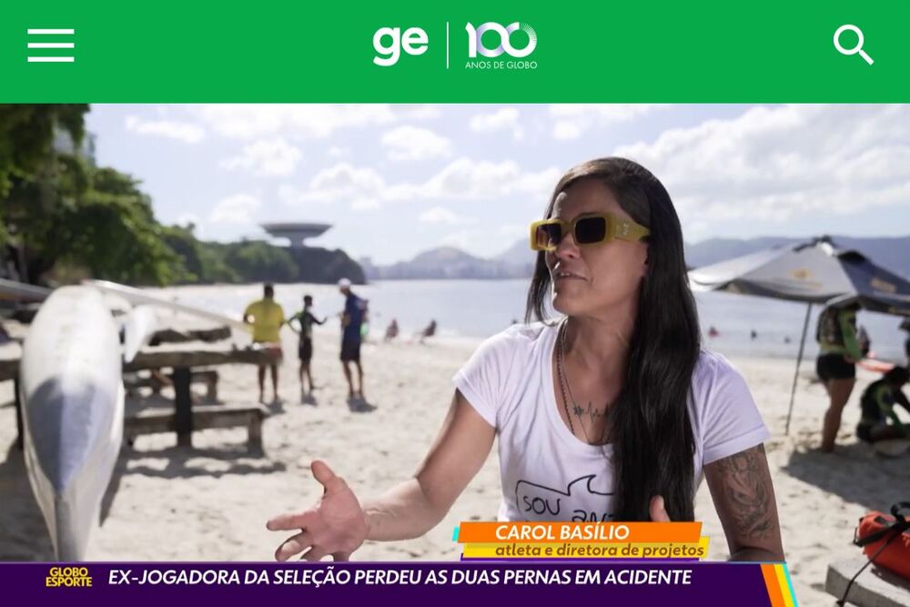 NITEROIENSE celebra 60 anos da Globo com matéria sobre superação e exibe as lindas curvas da paisagem de Niterói