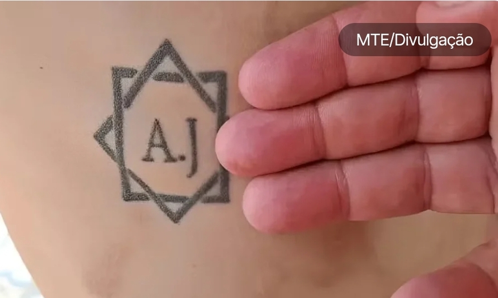 Trabalhador tatuado com iniciais do patrão pode receber indenização de R$ 1 milhão