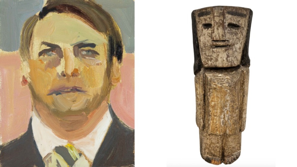 Ninguém quis o retrato de Jair Bolsonaro em leilão