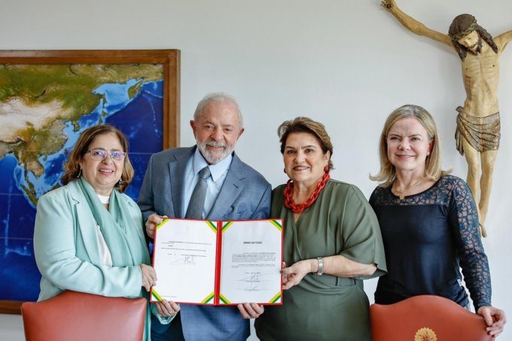 Lula nomeia Márcia Lopes para substituir Cida Gonçalves no Ministério das Mulheres