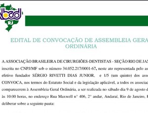 Edital 10 de Maio