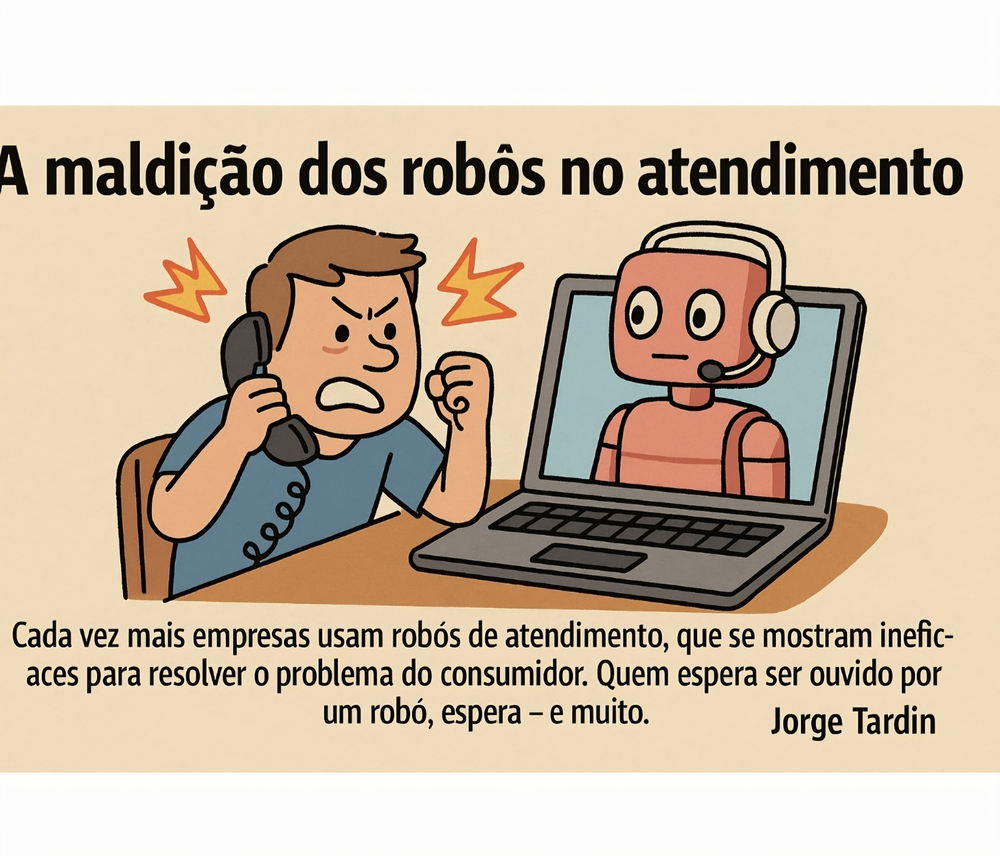 Atendimento por robôs: eficiência ou desrespeito?