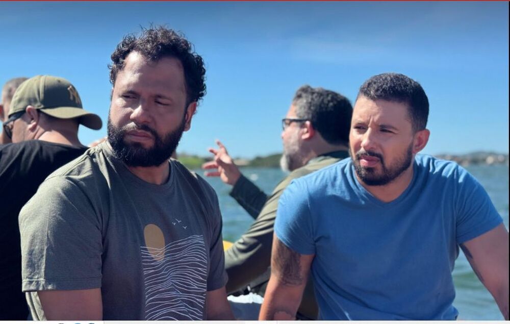 Deputados Yuri Moura e Henrique Vieira vistoriam Laguna de Araruama e convocam Audiência Pública na Alerj