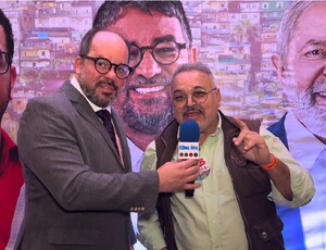 Alberes lança campanha a presidente do PT Carioca demonstrando respeito pelo adversário 'Jamais [daria um chute no Leonel]. Leonel de Esquerda é um companheiro nosso, vereador muito bom por sinal'