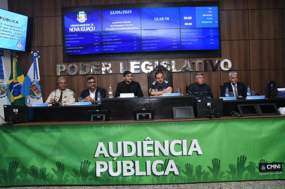 Segurança em debate: Audiência Pública em Nova Iguaçu aponta avanços e desafios para o futuro