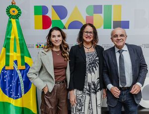 Deputado Eduardo Bandeira de Mello se reúne em Brasília com a Ministra Luciana Santos e a Secretária Juliana Benício para tratar de ciência, tecnologia e inovação