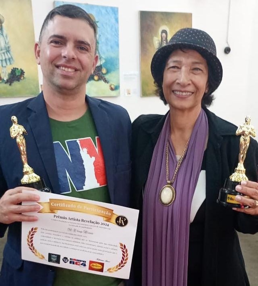 Autores Thiago Winner e Shirley Ferro foram premiados em São Paulo/SP