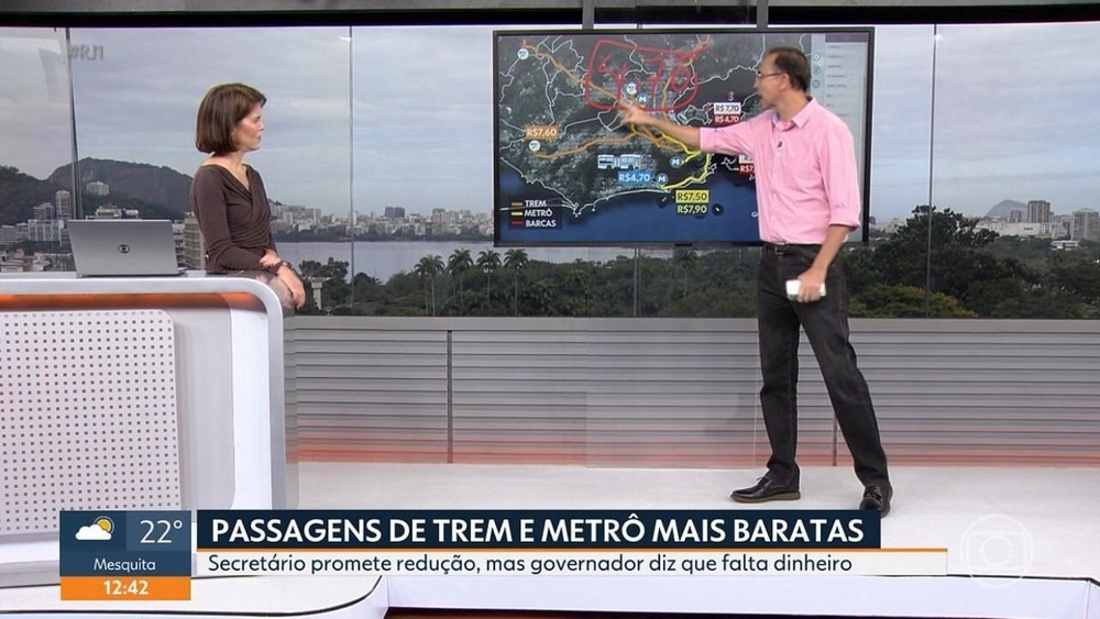 Fake news dentro do governo? Washington Reis anuncia, Cláudio Castro desmente: o impasse das tarifas de transporte