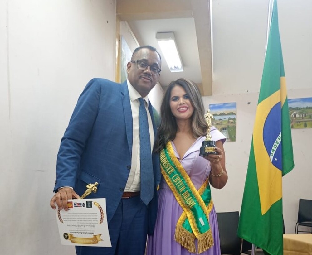 Islândia Piauilino é homenageada em São Paulo com o Prêmio Personalidade do Ano